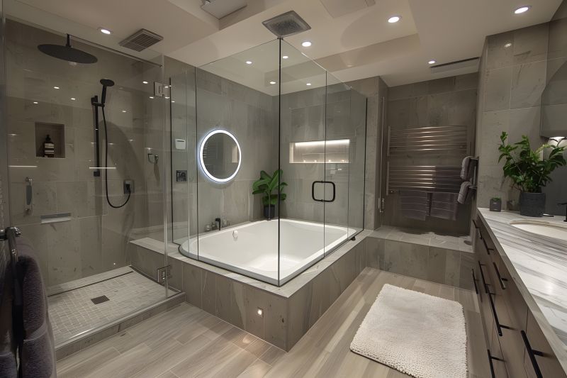 Modern Jetted Tub Design