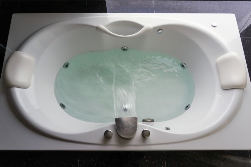 Customer Enjoying Jetted Tub