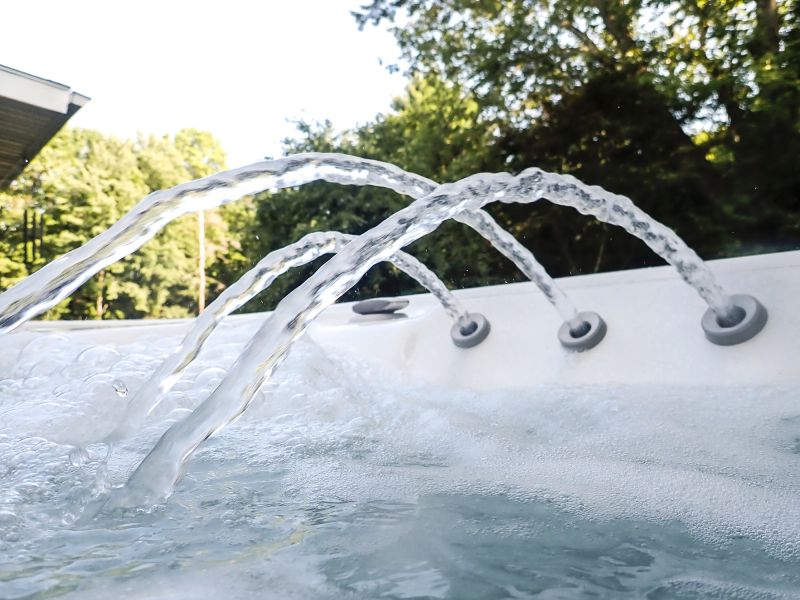 Jetted Tub Setup in Bathroom