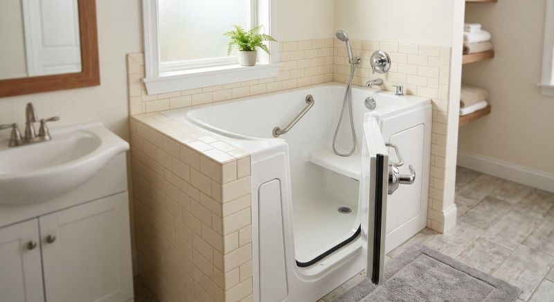 Senior Bathtub Installation in Howard County, MD