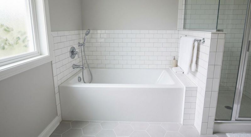 Shower Tub Installation in South Portland, ME